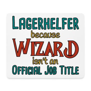 Warehouse Helper Wizard - Mouse Pad (horizontal) - white - Front