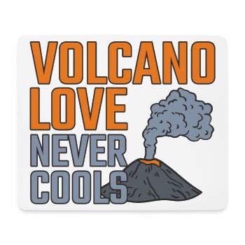 Volcanology Volcano Love Volcanologist - Mousepad (Querformat) - Weiß - Vorne