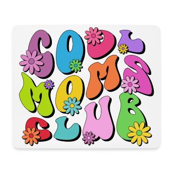 Club des mamans cool - Tapis de souris (format paysage) - blanc - Devant