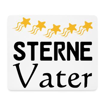 Sterne Vater Vatertag Familie Sprüche Geschenk - Mousepad (Querformat) - Weiß - Vorne
