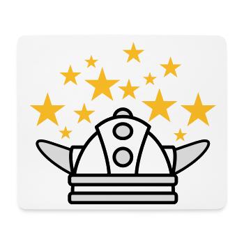 Kind Wikinger Idee | Child Viking idea - Mouse Pad (horizontal) - white - Front