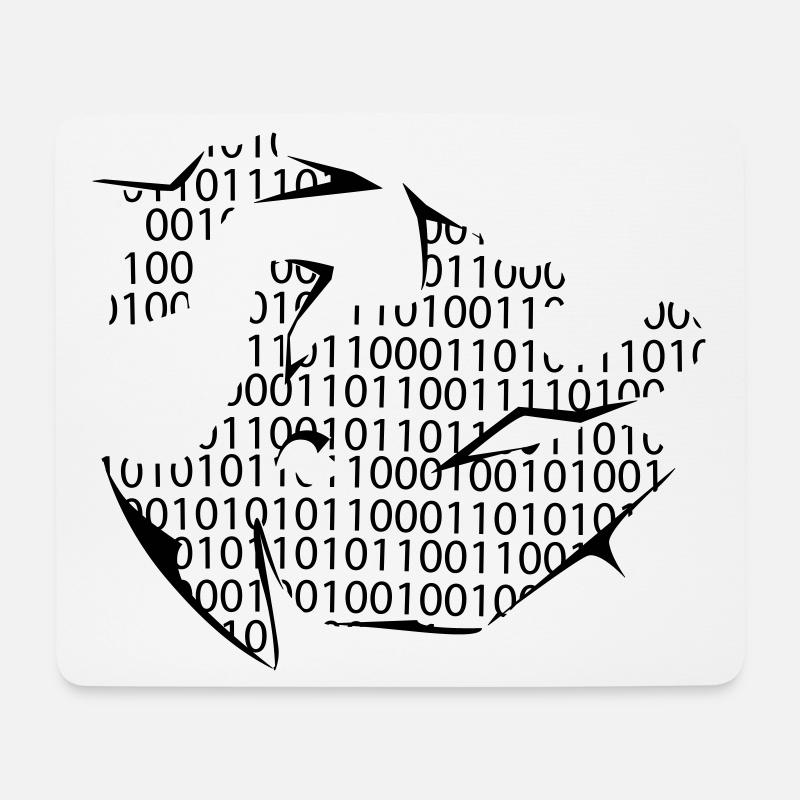 Programmierer - Mousepad (Querformat) - Weiß