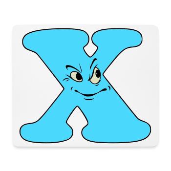 X - Mouse Pad (horizontal) - white - Front