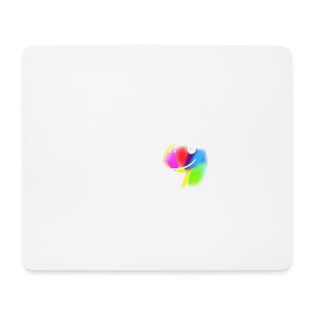 dino last unicorn lustig dinosaurier geschenk - Mousepad (Querformat) - Weiß - Vorne