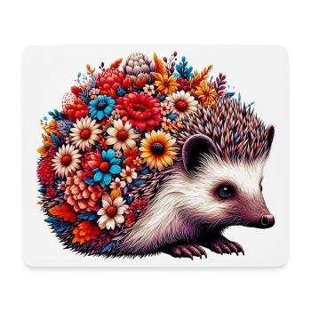 Hedgehog - Mouse Pad (horizontal) - white - Front