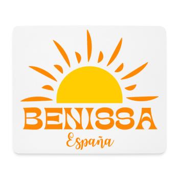Benissa Espana Sunrise Design - Mouse Pad (horizontal) - white - Front