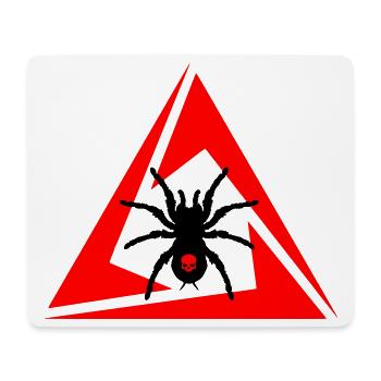 Spinne - Mousepad (Querformat) - Weiß - Vorne