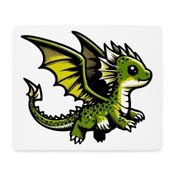 Dragon - Mouse Pad (horizontal) - white - Front