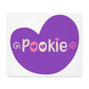 Pookie Heart - Mousepad (Querformat) - Weiß - Vorne