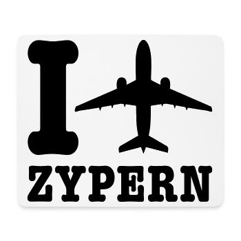 Zypern Urlaub - Mousepad (Querformat) - Weiß - Vorne