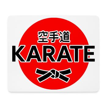 Karate - Mousepad (Querformat) - Weiß - Vorne