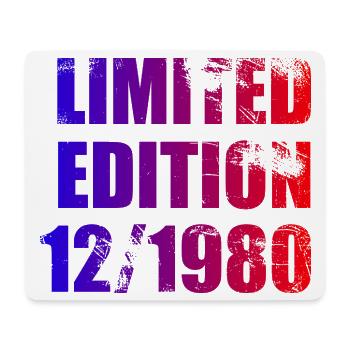 45e anniversaire Édition limitée 12/1980 - Tapis de souris (format paysage) - blanc - Devant
