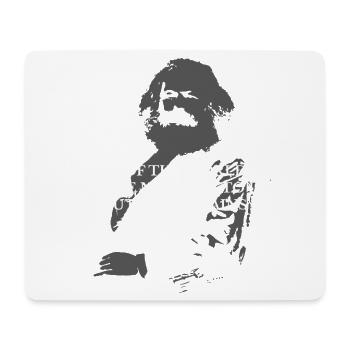 Karl Marx Workers Unite Quote  - Mouse Pad (horizontal) - white - Front