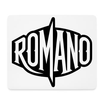 Romano - Romain ou emblème du nom - Tapis de souris (format paysage) - blanc - Devant