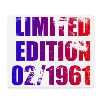 65e anniversaire Édition Limitée 02/1961 - Tapis de souris (format paysage) - blanc - Devant