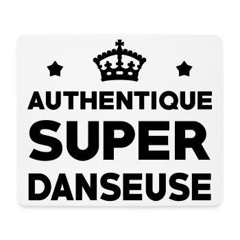 Authentic super dancer - Mouse Pad (horizontal) - white - Front