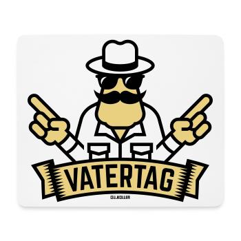 Vatertag Handzeichen (Männertag / Herrentag / 3C) - Mousepad (Querformat) - Weiß - Vorne