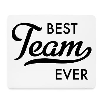 Best team - Mouse Pad (horizontal) - white - Front
