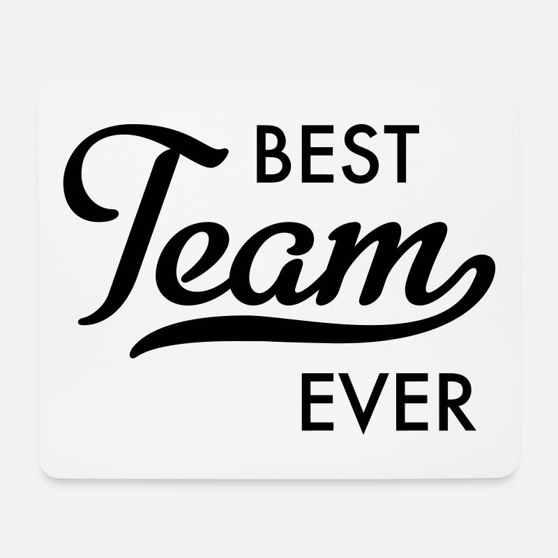 Bestes Team - Mousepad (Querformat) - Weiß