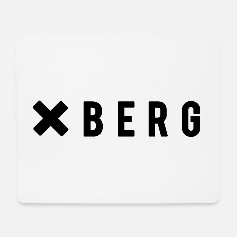 Kreuzberg Minimal - Mousepad (Querformat) - Weiß