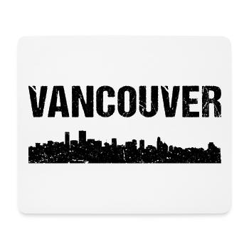 Vancouver Skyline - Mouse Pad (horizontal) - white - Front