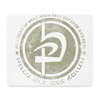 Krav Maga Military Defense Army Gym - Mouse Pad (horizontal) - white - Front