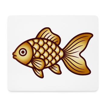 Goldfish | Classic fish motif - Mouse Pad (horizontal) - white - Front