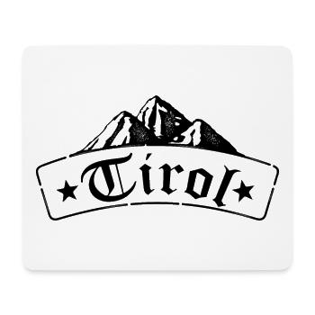 Tirol Berge - Mousepad (Querformat) - Weiß - Vorne