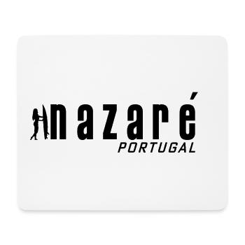 Nazare Surfing Portugal - Mouse Pad (horizontal) - white - Front