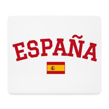 Spanien Flagge Design Rot - Mousepad (Querformat) - Weiß - Vorne
