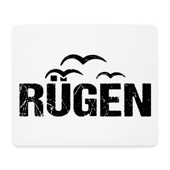 Rügen Ostsee Insel Möwen - Mousepad (Querformat) - Weiß - Vorne