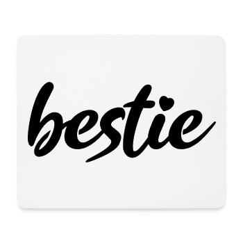Best Best Best Hearts - Mouse Pad (horizontal) - white - Front