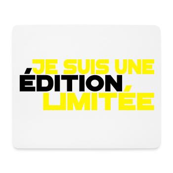 je suis une édition limitée,message,drôle - Tapis de souris (format paysage) - blanc - Devant