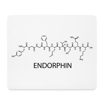 endorphin - Mouse Pad (horizontal) - white - Front