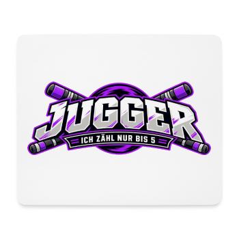 Jugger Zähle Bis 5 - Mousepad (Querformat) - Weiß - Vorne