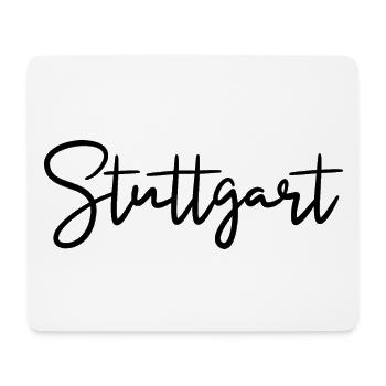 Stuttgart - Mousepad (Querformat) - Weiß - Vorne