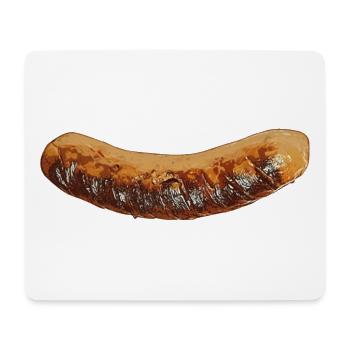 Bratwurst - Mousepad (Querformat) - Weiß - Vorne