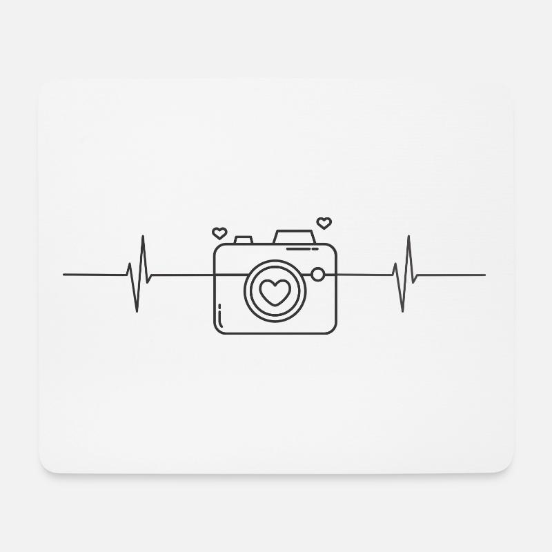 Fotografie Liebe - Mousepad (Querformat) - Weiß