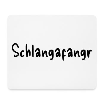 Schlangafangr - Mousepad (Querformat) - Weiß - Vorne