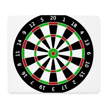 Darts Dartboard Darts darts - Mouse Pad (horizontal) - white - Front
