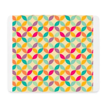 Modèle rétro - Tapis de souris (format paysage) - blanc - Devant