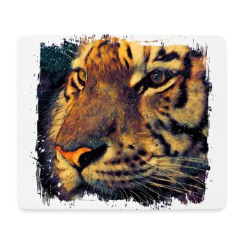 Tiger Animal Animal Predator Predator Africa Safari - Mouse Pad (horizontal) - white - Front