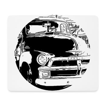 Auto - Mousepad (Querformat) - Weiß - Vorne