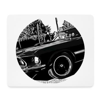 Auto - Mousepad (Querformat) - Weiß - Vorne