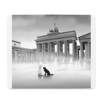 Berlin - Mouse Pad (horizontal) - white - Front