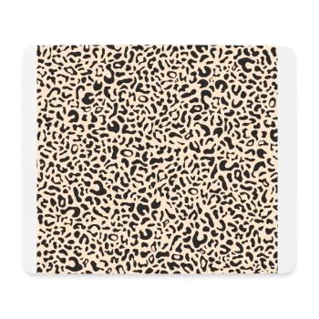 Modèle de léopard | Imprimé léopard | Animaux africains - Tapis de souris (format paysage) - blanc - Devant