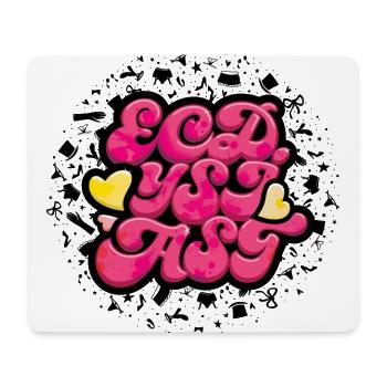 Ecdysiast - Mousepad (Querformat) - Weiß - Vorne