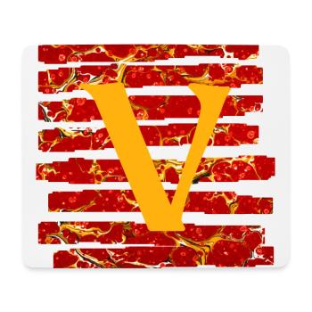 streifen e 232 v - Mousepad (Querformat) - Weiß - Vorne