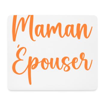 Mama Willst du Papa heiraten - Antrag - Mousepad (Querformat) - Weiß - Vorne