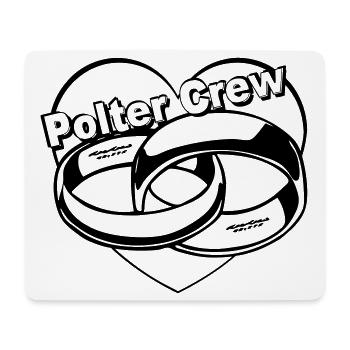 Junggesellenabschied , JGA , Polter Crew (25) - Mousepad (Querformat) - Weiß - Vorne